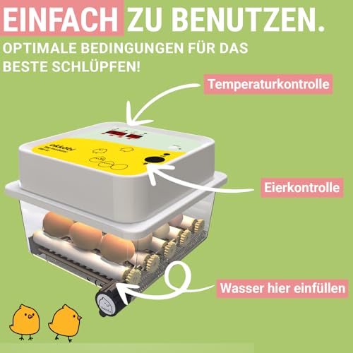 Okköbi OBI-12 Brutautomat für Hühner und Enten - 2