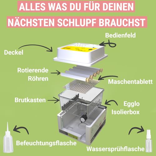 Okköbi OBI-12 Brutautomat für Hühner und Enten - 4