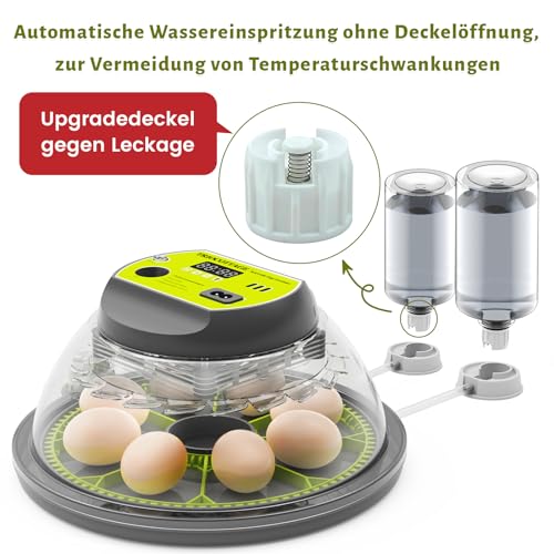 TRIOCOTTAGE Brutautomat für 8 Eier - 3