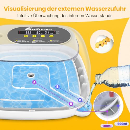 Sailnovo Brutautomat für 24 Eier - 5