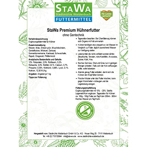 STAWA Premium Hühnerfutter 25 kg - 8