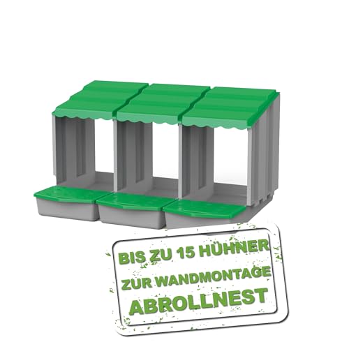 Hühner Legenest/Abrollnest aus Kunststoff