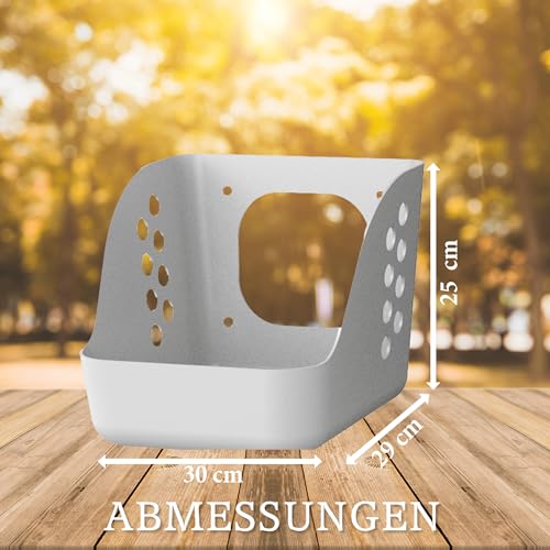 Legenester für Hühner Grau – 3 Stück - 3