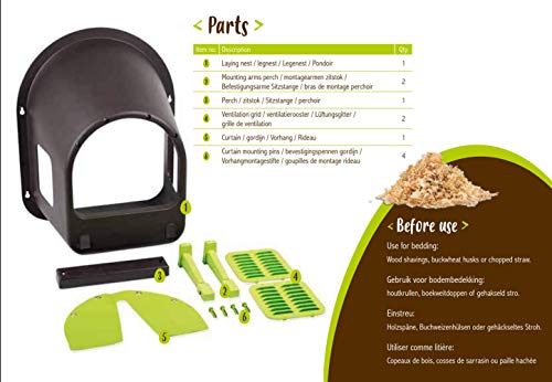 horizont Legenest für Hühner – MyCozyNest - 7