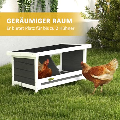 PawHut Legenest für Hühner - 3