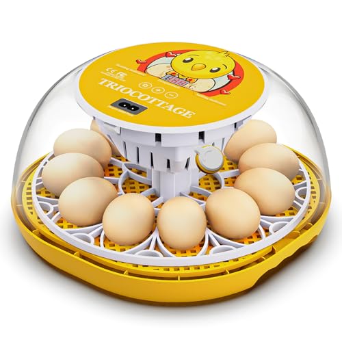 TRIOCOTTAGE Brutautomat für 12 Eier