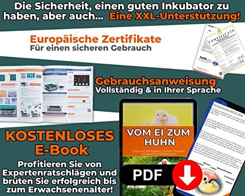 Dural’s Brutmaschine Vollautomatisch für 16 Eier - 5