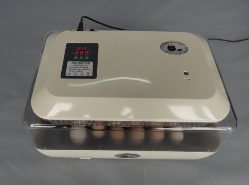 ZJchao (TM) 24 Eier Hühner Inkubator Automatische Turner Geflügel Reptile Hatcher