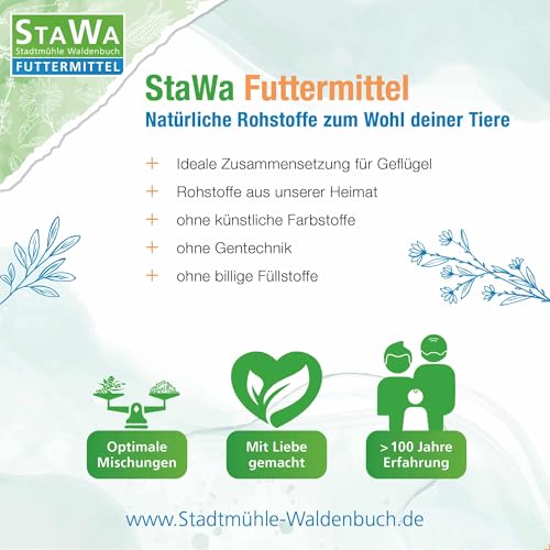 StaWa Hühnerfutter Geflügelkörnerfutter Körnerfutter 25kg !!!GVO frei!!! - 9